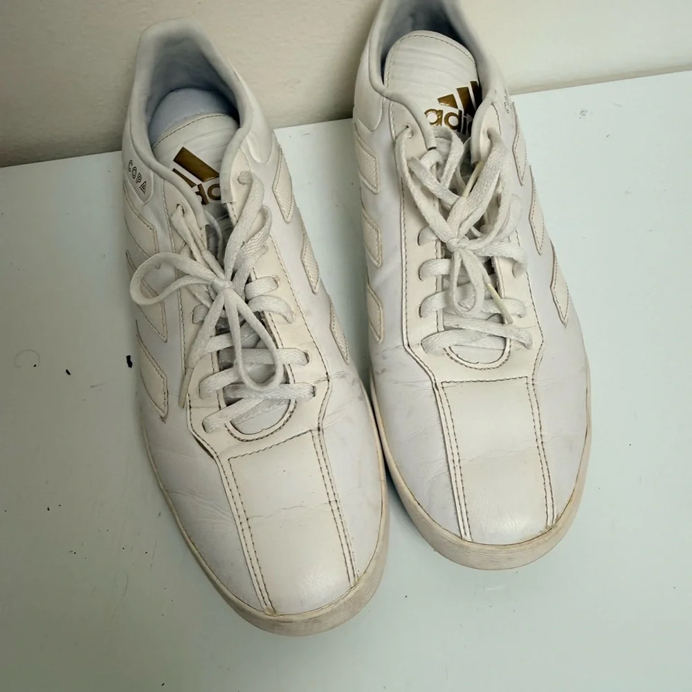 Adidas DB1880 Copa Super Men's Indoor Soccer Shoes White US Size 10 - Picture 2 of 5